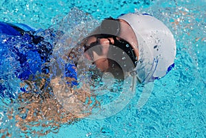 Backstroke Swimmer