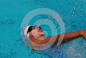 Backstroke Swimmer