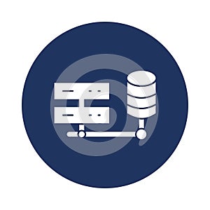 Backup data Vector icon which can easily modify or edit