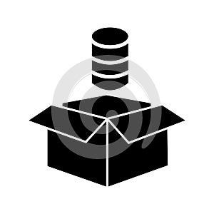Backup data  Vector icon which can easily modify or edit