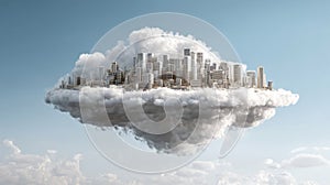 backup service on the internet network, technology cloud data storage. concept of application platform connects technology