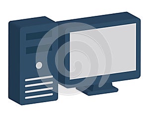 Backup system vector icon which can easily modify or edit