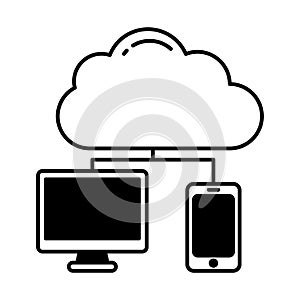 Backup system Vector Icon which can easily modify or edit