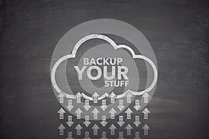 Backup your stuff on Blackboard