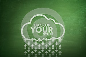 Backup your stuff on Blackboard