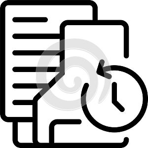 Backups Folder Vector Icon