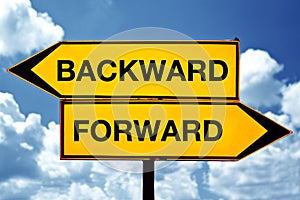 Backward or forward