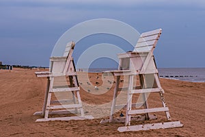 Backwards Facing Life Guard Chairs