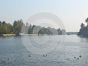 Backwater Canal, Kerala, India