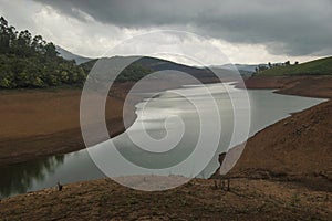 Backwaters of Dam at ooty, Ootacamund in Nilgiris, Tamil Nadu, India