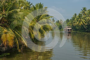 Backwaters of Kerala, India photo