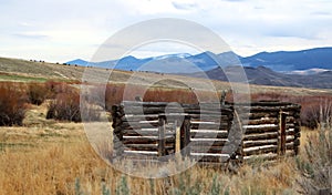 Backwoods Ruins in the Mountains of Montana