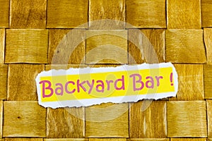 Backyard beer bar bbq neighborhood friends happy lifestyle garden party