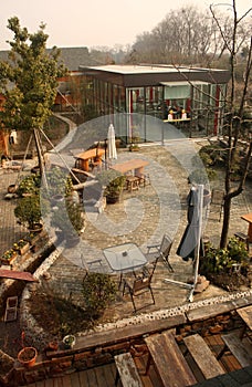 Backyard of the Hostel I live in