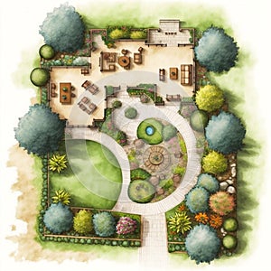 Backyard Landscape design