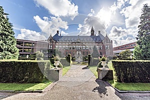 Backyard of the Peace Palace