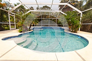 Backyard pool