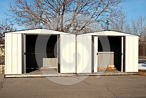 Backyard sheds photo