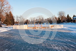 Backyard Skating Rink