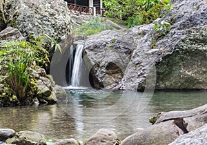 Backyard Waterfall