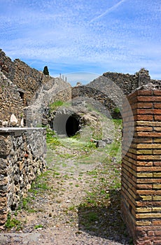 Backyards of Pompeji-I- Italy