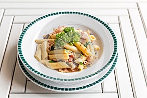 Bacon Aglio olio pasta