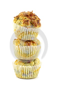 Bacon cheddar muffins