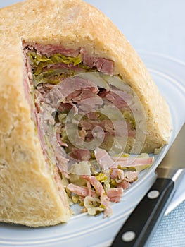 Bacon Clanger Pudding