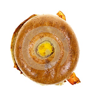 Bacon egg and cheese bagel