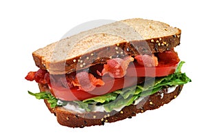 Bacon, Lettuce, and Tomato Sandwich