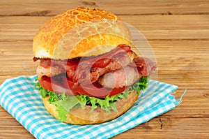 Bacon Lettuce And Tomato Sandwich Roll