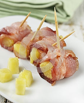 Bacon And Pineapple Appetizer