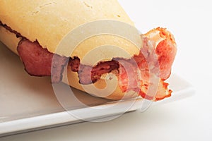Bacon roll photo