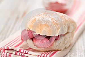 Bacon roll photo