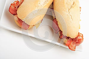 Bacon rolls photo