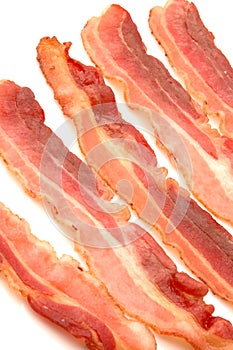 Bacon strips fried