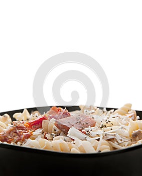 Bacon tomato pasta