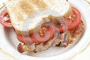 Bacon and Tomato Sandwich