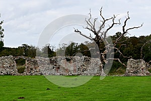 Baconsthorpe Castle, Holt, Norfolk, England, UK