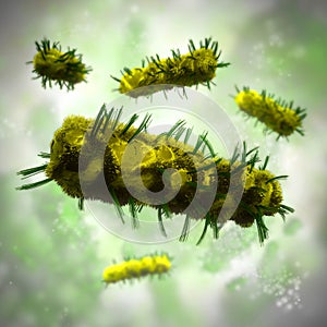 Bacteria background