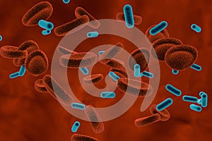 Bacteria in blood, bacteriemia