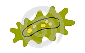Bacteria hand-drawn doodle microbiology science