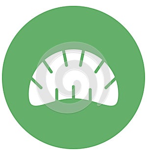 Bacteria Isolated Vector icon that can easily modify or edit