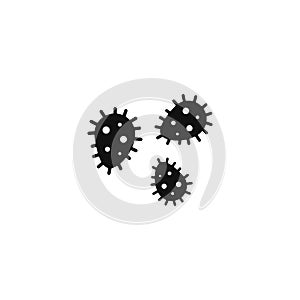 Bacteria vector symbol logo icon photo