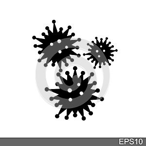 Bacterial, microbial icon