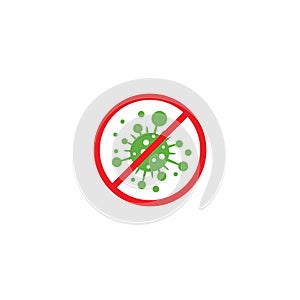 Bacterial virus icon