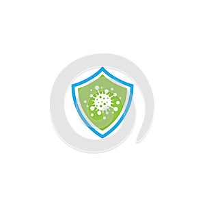 Bacterial virus icon