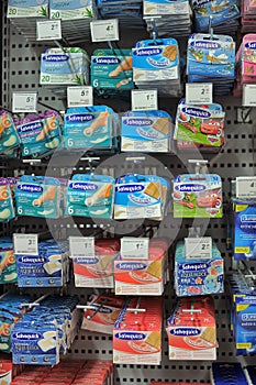 Bactericidal adhesive plaster