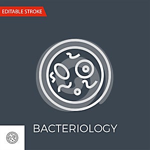Bacteriology Vector Icon photo