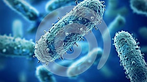 bacterium causing an infection